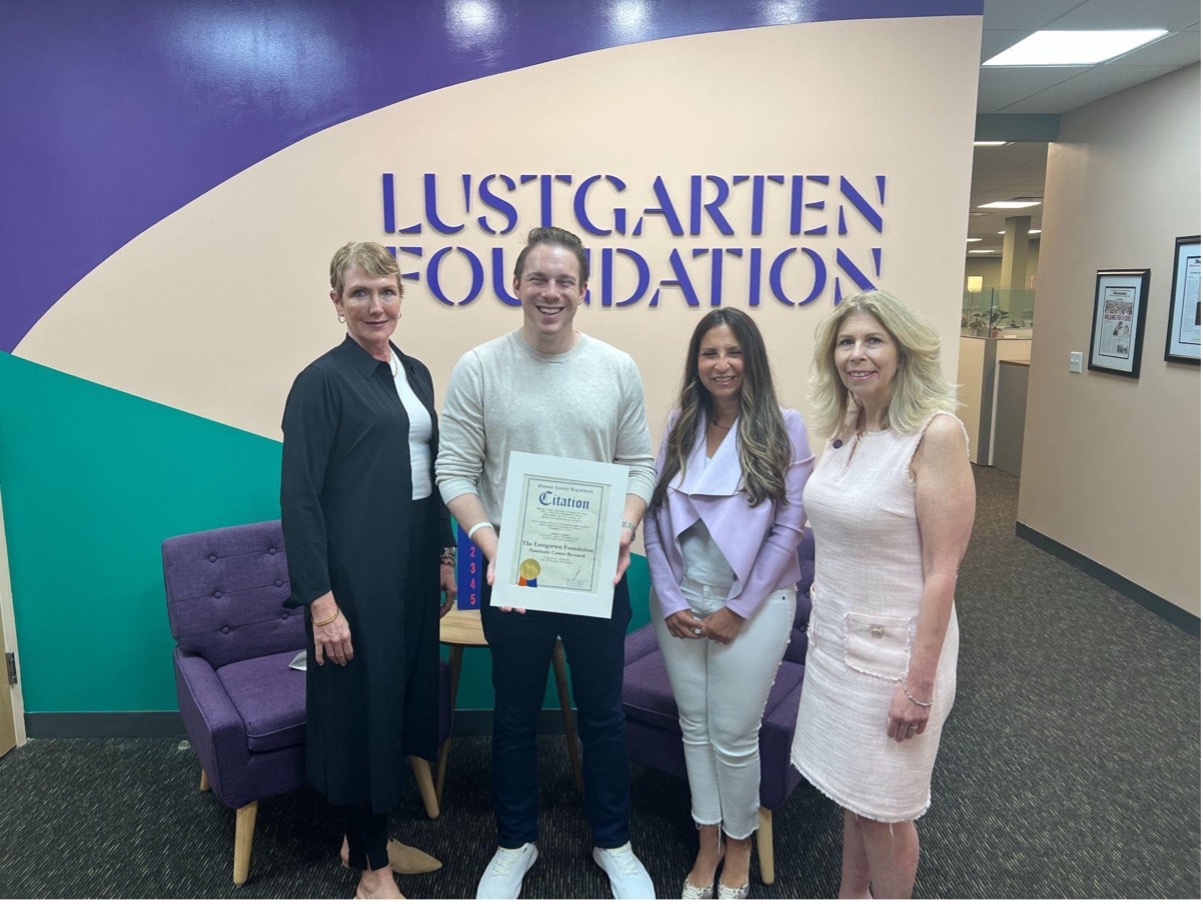 Legislator Joshua A. Lafazan Shines Spotlight on the Lustgarten Foundation’s Mission to Cure Pancreatic Cancer